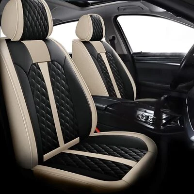 Cojín delantero y trasero de cuero sintético para fundas de 5 asientos para auto Chevrolet Sonic 2012-2020 Foto 1 de 4