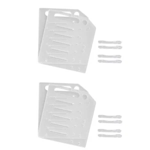 2 Sets Étagère De Disque Dur Boîtier Externe Support Stockage Sur - Photo 1/12