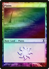 Plains (282) FOIL Time Spiral PLD Basic Land MAGIC GATHERING CARD ABUGames