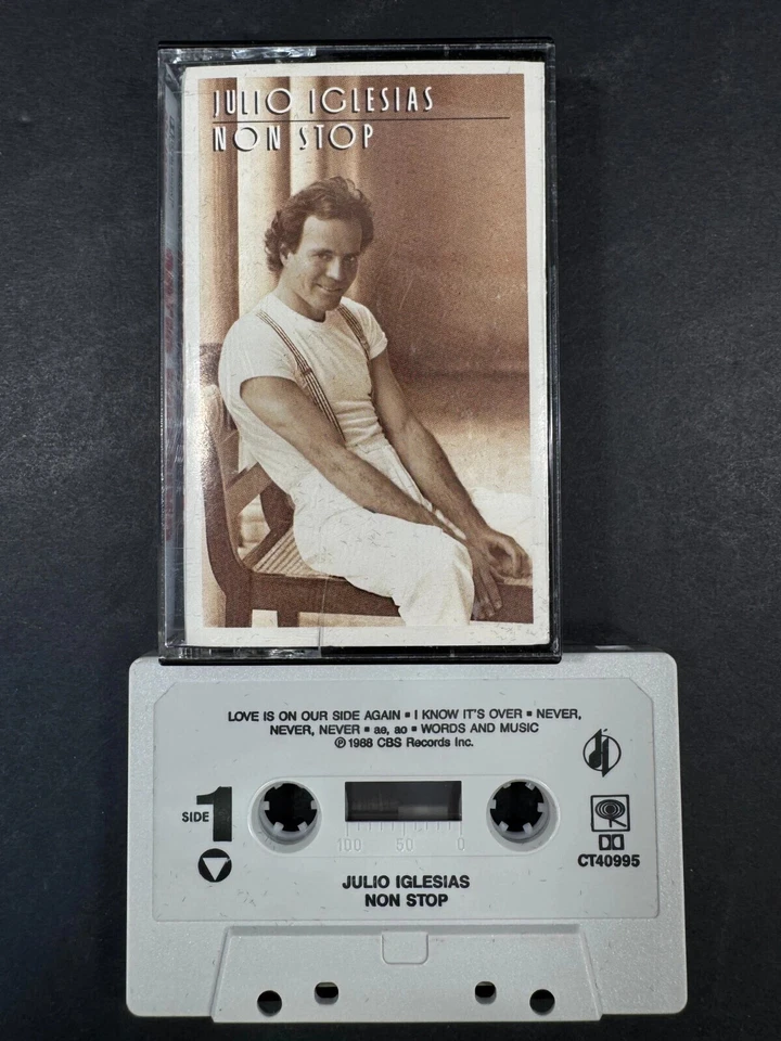 Julio Iglesias - Non Stop (Latin Music Audio Cassette Tape) Foto 1 de 1