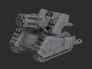 Forgeborn Thunderstorm Cannon - OPR Grimdark Future Gothic SciFi - Picture 1 of 2