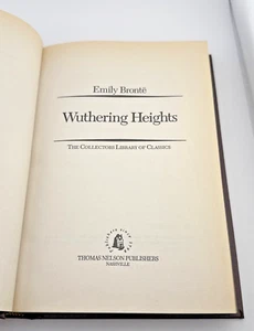 Wuthering Heights by Emily Bronte The Collectors Library of Classics - Picture 1 of 13