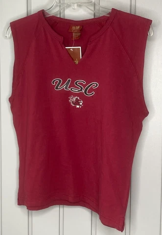 Red Oak Youth Size XL Univ of South Carolina Sleeveless T Shirt Licensed NEW Cover
