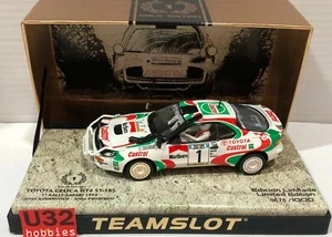 SLOT CAR TEAM SLOT 90010 TOYOTA CELICA GT4 ST-185 #1 1ºRALLY SAFARI'93 KANKKUNEN - Foto 1 di 9