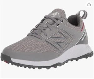 SCARPA DA GOLF NEW BALANCE DA UOMO TAGLIA 10,5 D SENZA PUNTE GRIGIA BIANCA IMPERMEABILE CONTEND - Foto 1 di 7