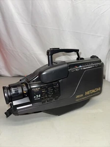 UNTESTED Hitachi VM-2600A Black Full Automatic Video Recorder Camcorder No Batt - Picture 1 of 17