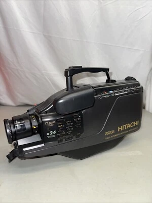 UNTESTED Hitachi VM-2600A Black Full Automatic Video Recorder Camcorder No Batt - Image 1 of 4
