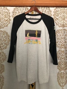 Star Wars Neff Droids Ragland Men's L 3/4 Long Sleeve T Shirt R2-D2 C-3PO Disney - Picture 1 of 9