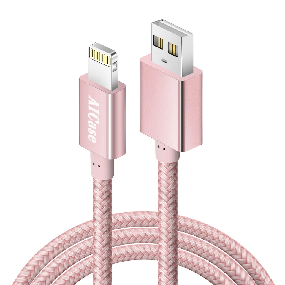 USB Charging Cable Data Cord Charger for iPhone XS 14 13 12 11 Pro Max XR SE 8 7 - Image 1 of 4