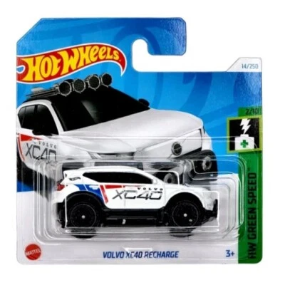 Volvo XC40 Recharge Hot Wheels HW Green Speed 1:64 Nuovo 1/64 - 14/250 White - Immagine 1 di 4
