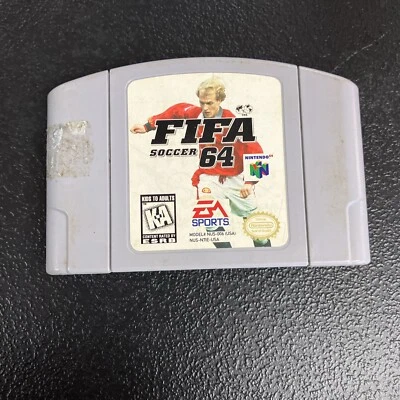 FIFA Soccer 64  (Nintendo 64, 1996) N64 Authentic - Image 1 of 4