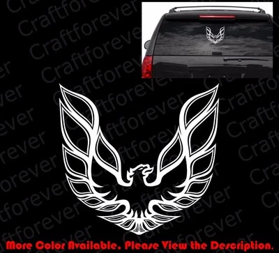 FIREBIRD Car Window/Phone Die Cut Vinyl Decal Sticker for Pontiac Racing RC081 Foto 1 de 4