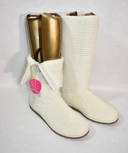 Botas suéter SO blancas talla 9 para mujer de 2 vías - Imagen 1 de 9