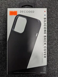 Decoded iPhone 12/13 Pro Max Silicone Back Cover Case New Boxed Charcoal - Picture 1 of 3