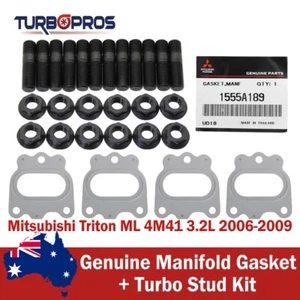 Genuine Manifold & Stud Kit For Mitsubishi Triton ML 4M41 3.2L 2006-2009 - Picture 1 of 8