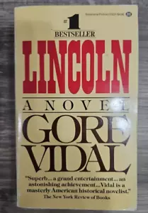 LINCOLN by Gore Vidal paperback 1984 Paperback - Foto 1 di 6