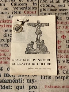 RARA RELIQUIA CARA SANTA de Manoppello: reliquia de contacto con "el Misterioso Santo Velo" - Imagen 1 de 8