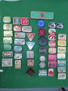 Grammophonnadel-Dosen, 44 Stück von ca. 1910 bis -50, kleine Sammlung - Bild 1 von 12