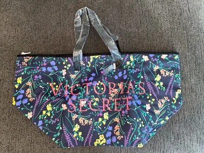 Bolso Shopper de Viaje Victoria's Secret Lona Estampado Floral XL Fin de Semana Nuevo con Etiquetas Foto 1 de 4