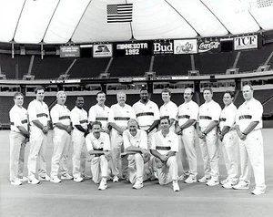 1992 Vintage Photo University of Minnesota College Football coaching staff - Picture 1 of 2