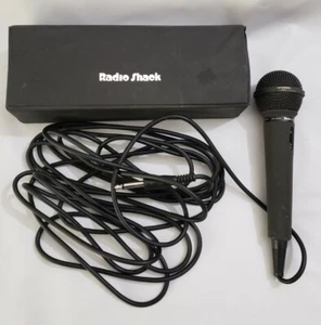 RADIOSHACK 33-3005 DYNAMIC UNIDIRECTIONAL MICROPHONE 11A5 (As Is Not Tested) 16 - Picture 1 of 11