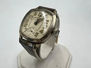 u032 Illinois 1920s Philadelphia Stainless Steel Manual Wind - Picture 1 of 5