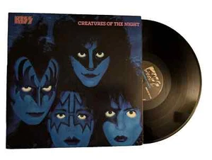 KISS Creatures Of The Night 2014 Re-Issue 180 Gram Vinyl Record Album Excellent - Foto 1 di 7