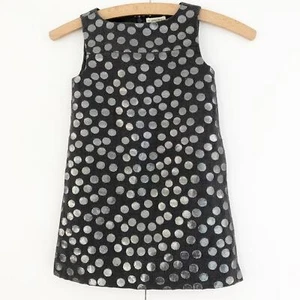 Crewcuts Metallic Jacquard Dotted Shift Dress  - Picture 1 of 6