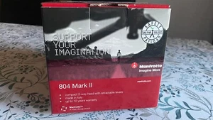 Cabezal De Tres Vías Manfrotto MH804 3w Con Placa De Liberación Rápida - Imagen 1 de 3