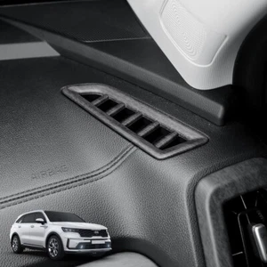 For Kia Sorento 2021-2023 Matte Wood Grain Front Side Air Vent Outlet Cover Trim - Picture 1 of 6