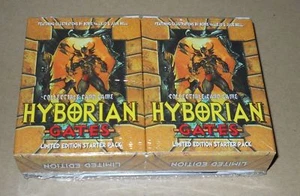 Hyborian Gates Limited Edition: 2 Starters Boxes total 110 Cards SEALED - Picture 1 of 2