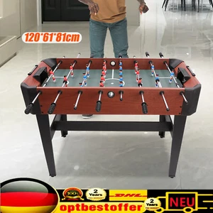 Kickertisch Kicker Tischkicker Tischfussballspiel Profi Stabil 1.2M Tischfußball - Bild 1 von 16