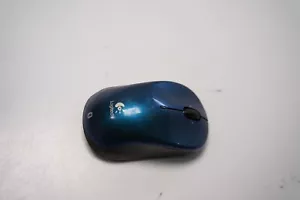 Logitech V470 Wireless Bluetooth Cordless Laser Notebook Mouse Blue M-RCQ142 - Picture 1 of 2