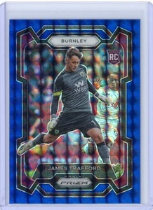 James Trafford 2023-24 Panini Prizm Premier League #265 Blue Mosaic - Picture 1 of 2