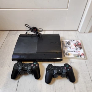 Consola Sony Playstation 3 Super Slim 500 GB negra carbón (CECH-4003C) - Imagen 1 de 12