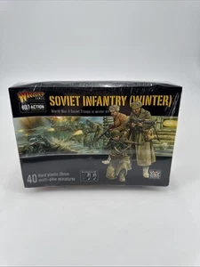 Warlord Games Bolt Action WWII Soviet Infantry (Winter) Brand New Box Wear - Picture 1 of 5