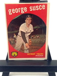 1959 Topps #511 George Susce - Tigres - EX número alto - Imagen 1 de 4