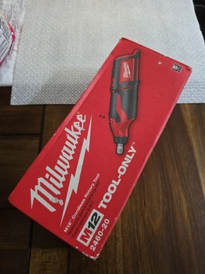 New Milwaukee 2460-20 M12 12V Cordless Rotary 1/8” Bare Tool Only OEM Genuine - Image 1 of 3