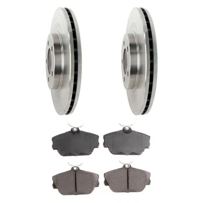 For Ford Thunderbird 96-97 ACDelco Silver Front Brake Kit w Ceramic Pads Foto 1 de 4