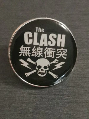 THE CLASH ROCK THE CASBAH SHOULD I STAY OR SHOULD I GO Pin Badge Patch New