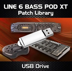 Line 6 Bass POD XT Tone Patch Library: 470+ Gitarreneffekte auf USB - Bild 1 von 1