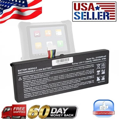 全新电池 适用于 Autel MaxiCOM MK908 MK908P IM608 Pro II MaxiSys Pro Elite D1Pro — 第 1/4 张图片