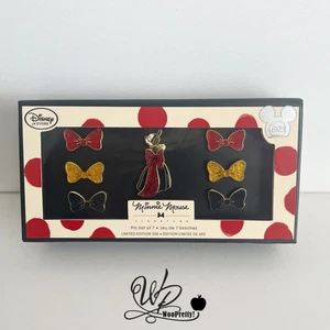 Juego de prendedores de Minnie Mouse 2015 Disney D23 Expo Signature edición limitada 300 nuevo en caja - Imagen 1 de 6