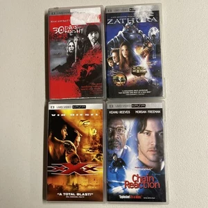 Lot of 4 UMD Videos for PSP - Tested and Working - Picture 1 of 1