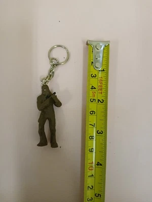 Vintage Chewbacca Key Ring Keychain Ornament Pvc Figure Star Wars Charm - Image 1 of 4