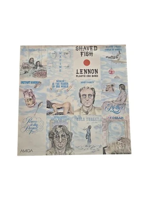 John Lennon Shaved Fish Vinilo LP 12 Pulgadas Disco Clásico Rock 1983 - Imagen 1 de 4