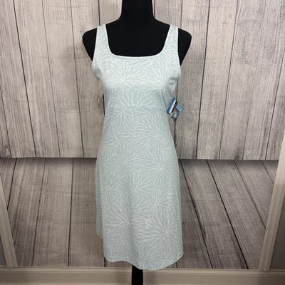 Vestido sin mangas Columbia PFG para mujer mediano verde menta poliéster elástico midi nuevo con etiquetas Foto 1 de 4