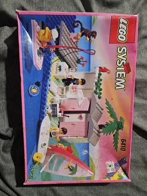 1994 LEGO 6410 Cabana Beach + Instructions + Box - RARE Vintage 100%Complete - Image 1 of 4