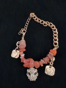 EFFY Limited Edition Natural Pink Quartz Bracelet With Effy Panther Love... - Bild 1 von 4