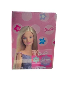 NEU IN VERPACKUNG VINTAGE 2001 MATTEL BARBIE FOTOALBUM BUCH 5" X 7" - Bild 1 von 4